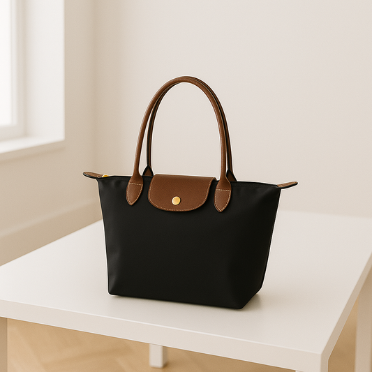 Women's Crossbody Bag with Zip Pockets - Faux Leather, 3 Colours