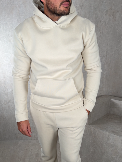 Men's Relaxed Fit Hoodie & Joggers Tracksuit – Straight Leg, 5 Colours