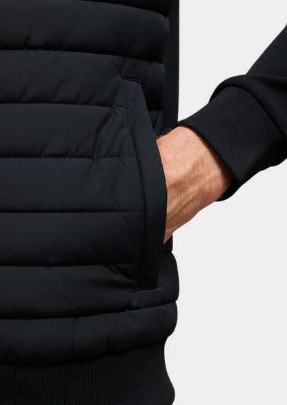 Men's Hybrid Padded Jacket – Funnel Neck Slim Fit, 3 Colours