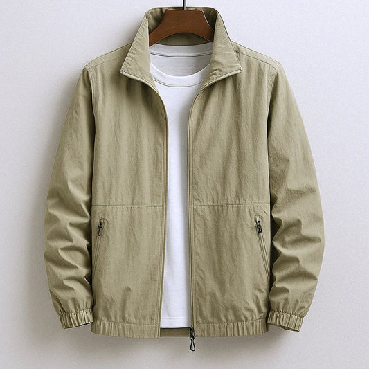 Men's Lightweight Zip Jacket – Breathable Spring & Summer Coat, 5 Colours