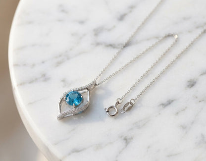 Emerald Green Necklace for Women – Dainty Delicate Necklace