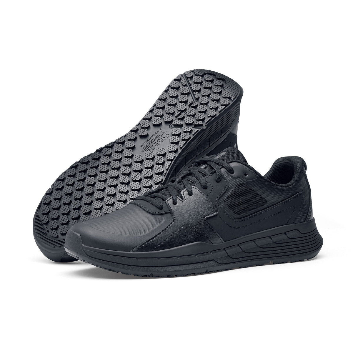 Unisex Black Sneakers – Minimalist Cushioned Everyday Trainers